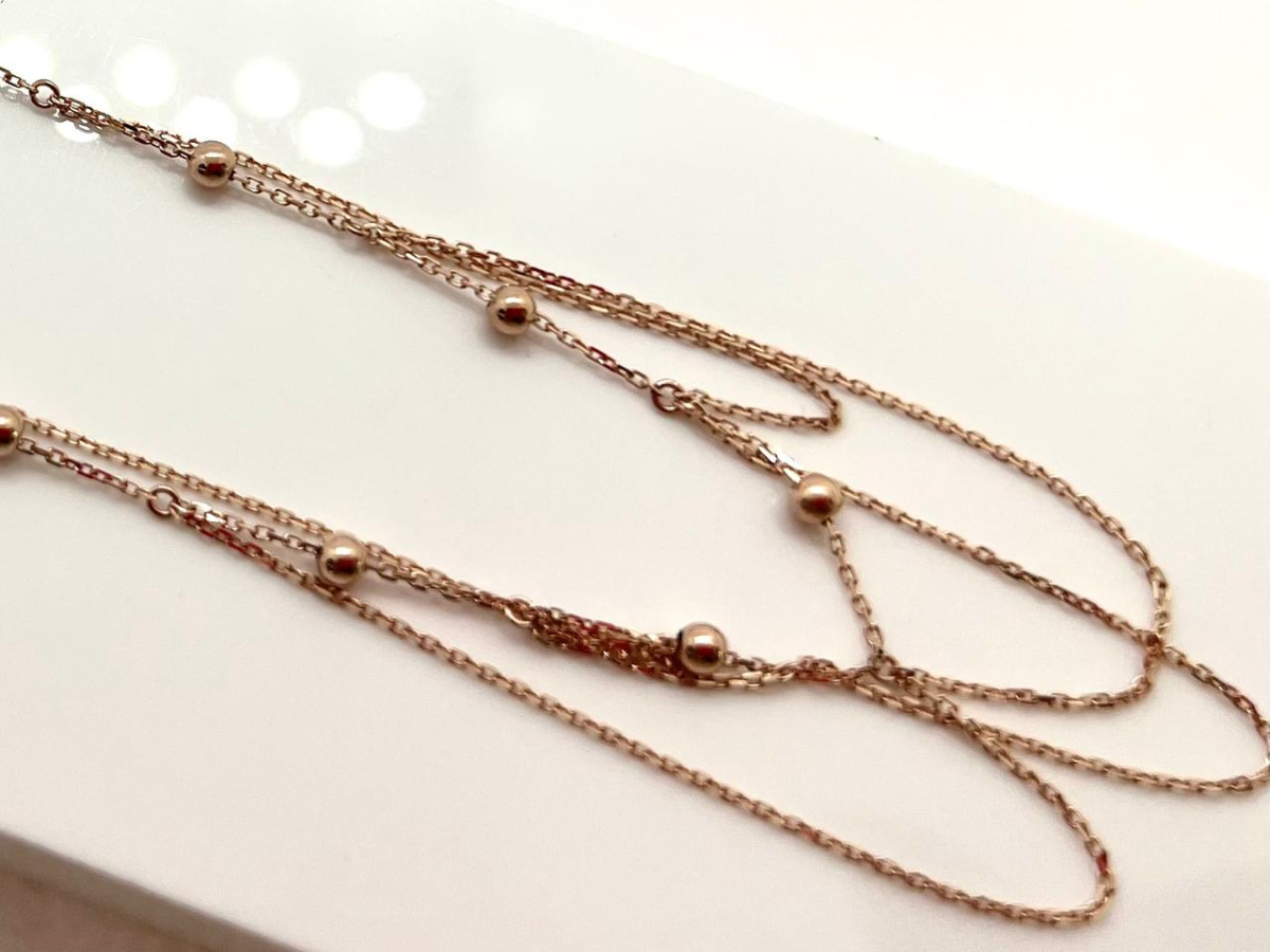 КОЛЬЕ БЕЗ КАМНЯ (Au 585)