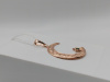 ПОДВЕСКА ПОЛУМЕСЯЦ с камнем (Au 585)