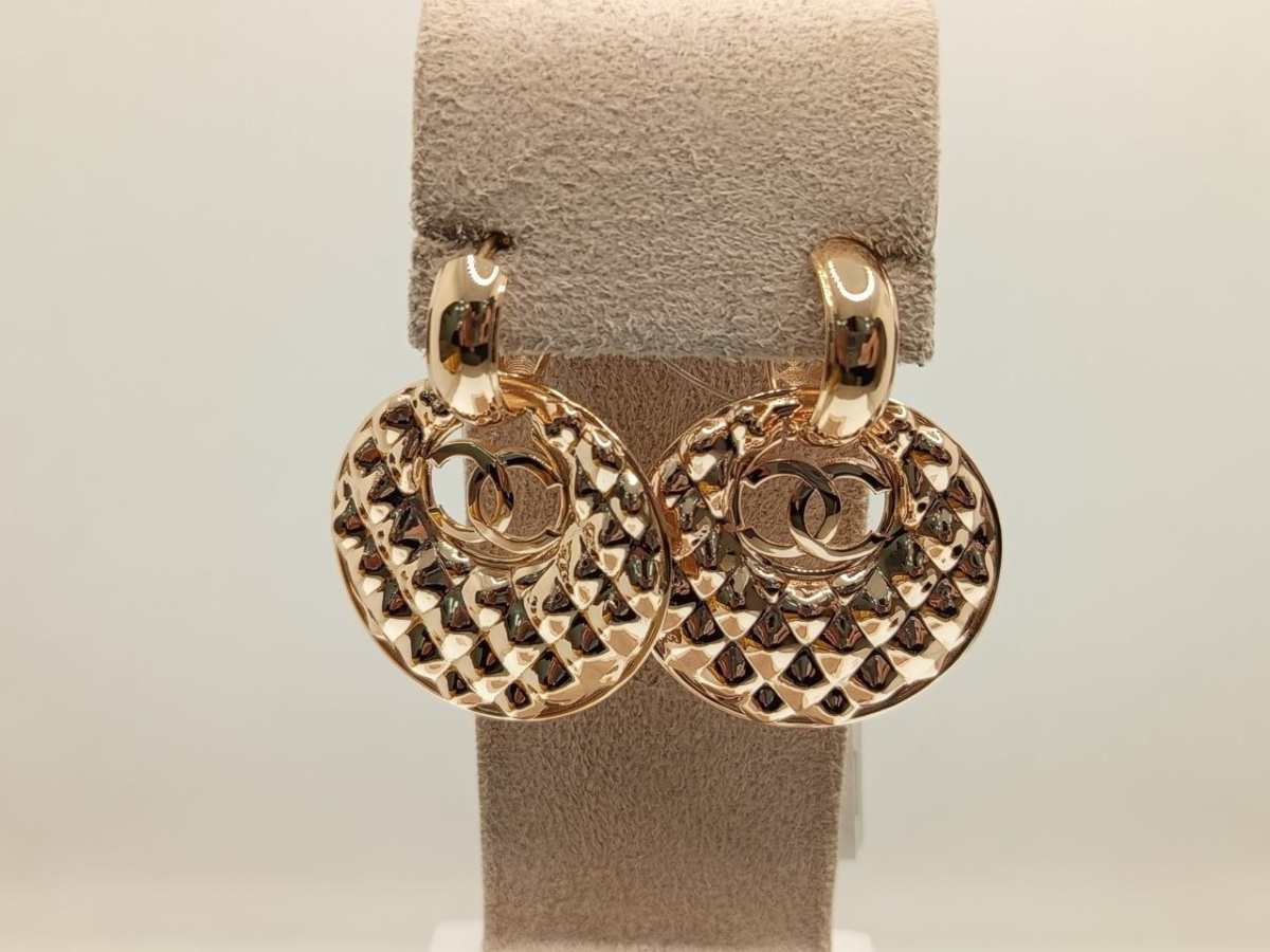 СЕРЬГИ БЕЗ КАМНЯ (Au 585)