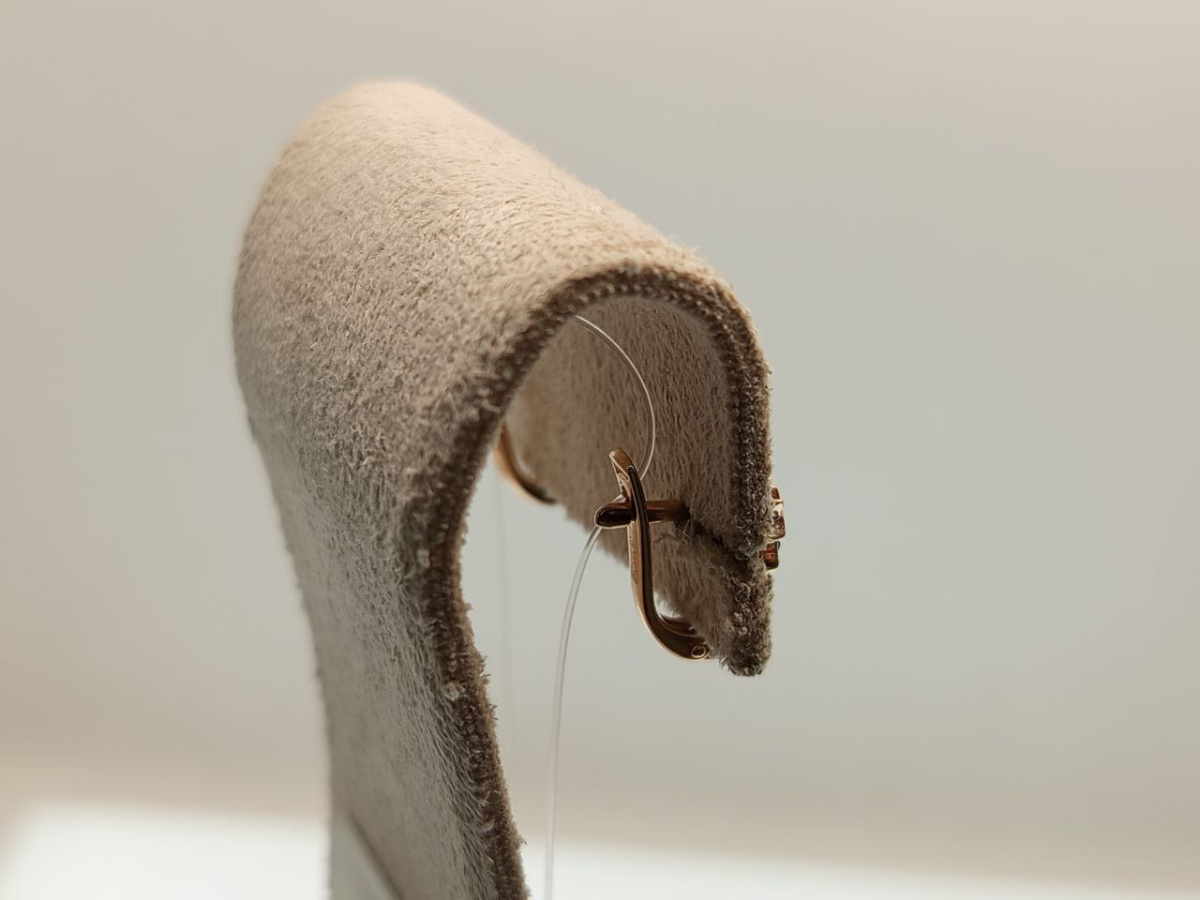 СЕРЬГИ С КАМНЯМИ (Au 585)