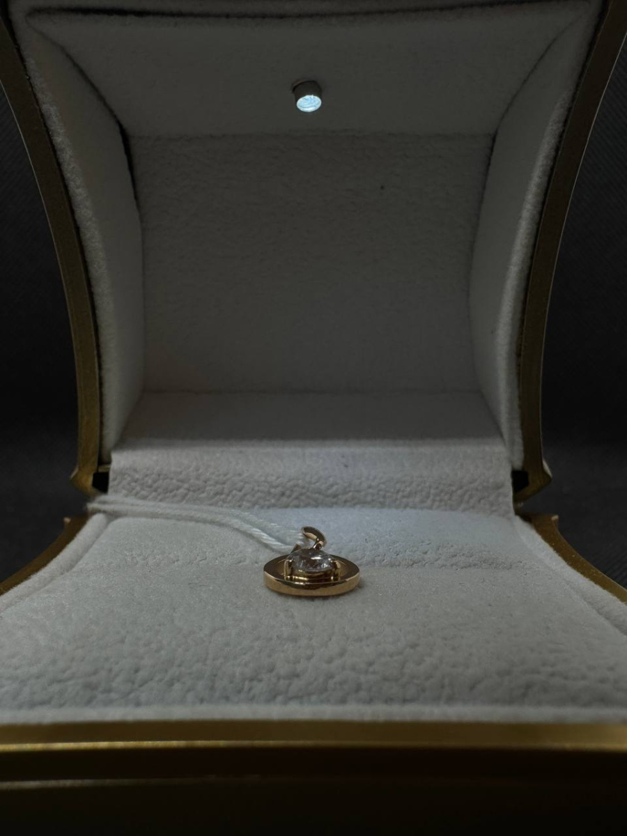 ПОДВЕСКА С КАМНЕМ (Au 585)