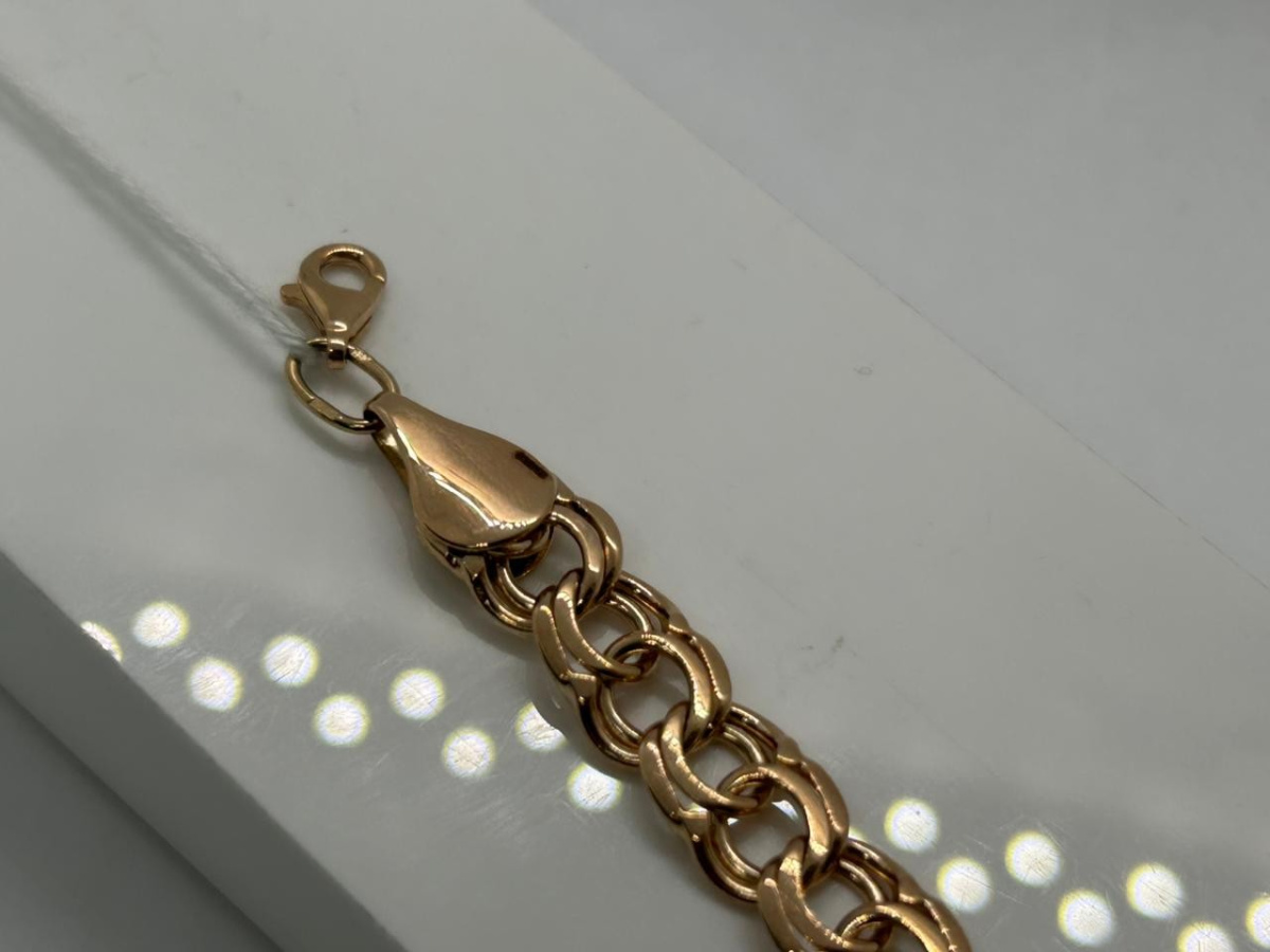 БРАСЛЕТ ПОЛНОВЕСНЫЙ Бисмарк (Au 585)