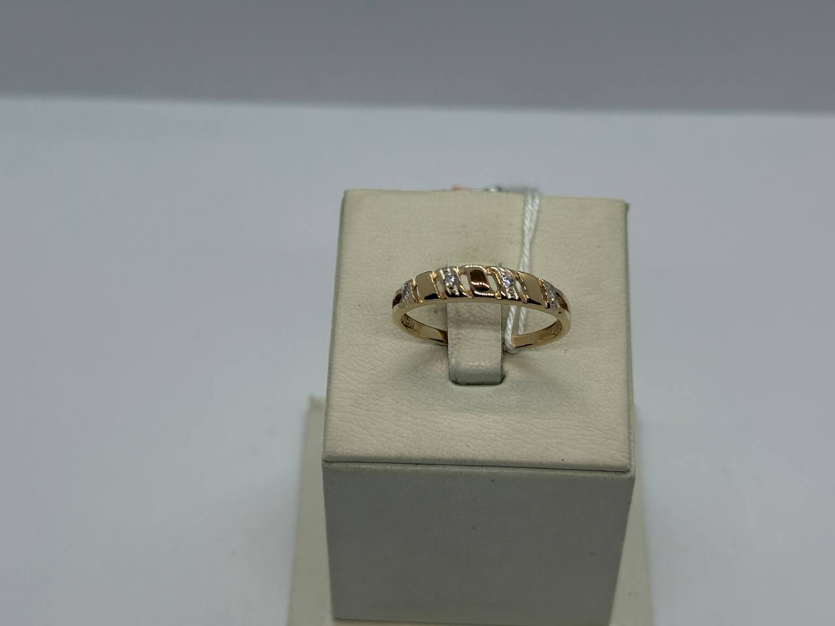 КОЛКМИ585 КОЛЬЦО С КАМНЯМИ (Au 585)
