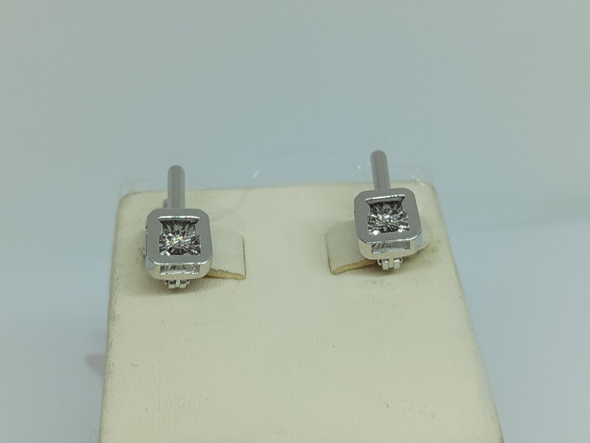 СЕРЬГИ БРИЛЛИАНТ (Au 585)