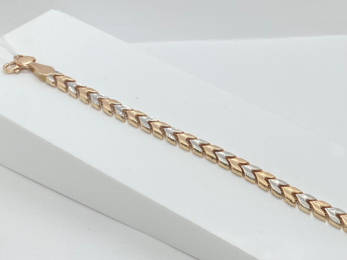 А 023048 БРАСЛЕТ ПУСТОТЕЛЫЙ (Au 585)