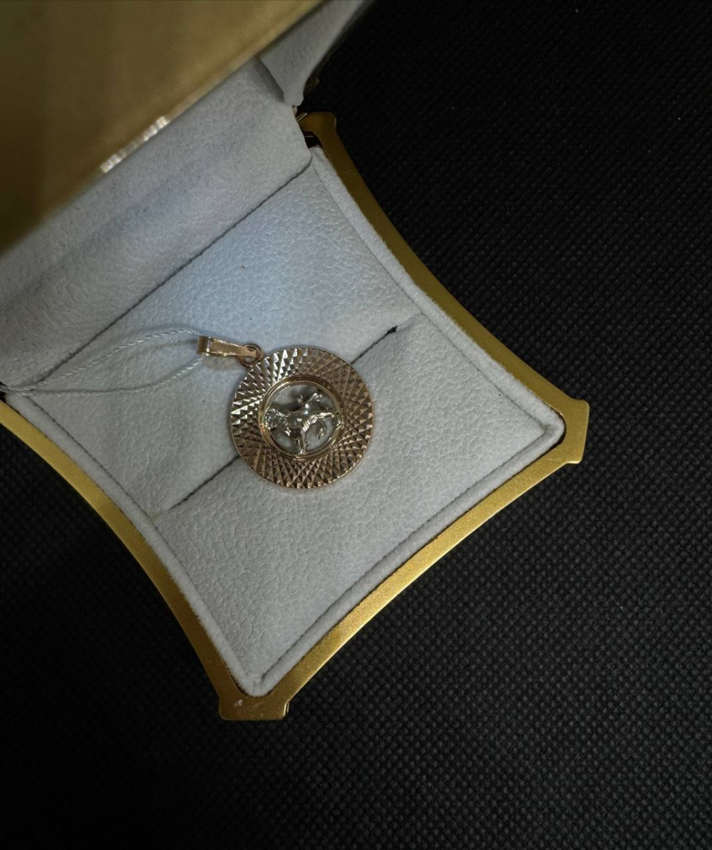 ПОДВЕСКА ЗНАК ЗОДИАКА ЛЕВ (Au 585)