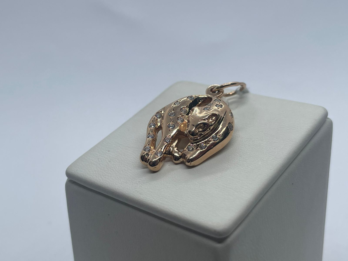 ПОДВЕСКА С КАМНЯМИ (Au 585)