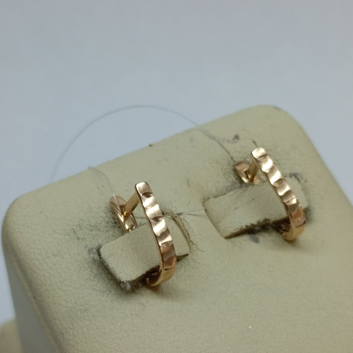 СЕРЬГИ БЕЗ КАМНЯ (Au 585)