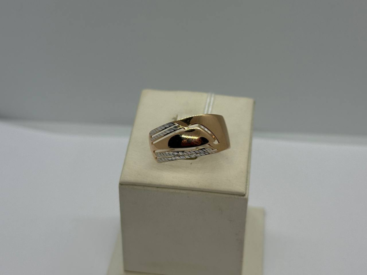 КОЛБКМ585 КОЛЬЦО БЕЗ КАМНЯ (Au 585)