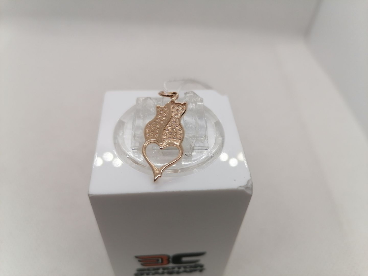 ПОДВЕСКА С КАМНЯМИ (Au 585)