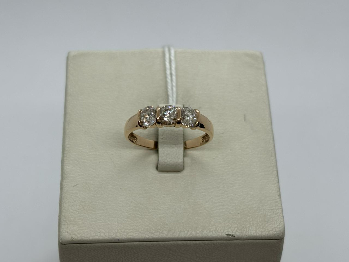 КОЛЬЦО БРИЛЛИАНТ Au 585