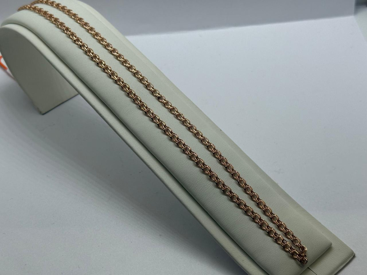 ЦЕПЬ ПОЛНОВЕСНАЯ Бисмарк (Au 585)