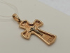 ПОДВЕСКА КРЕСТ без камня (Au 585)