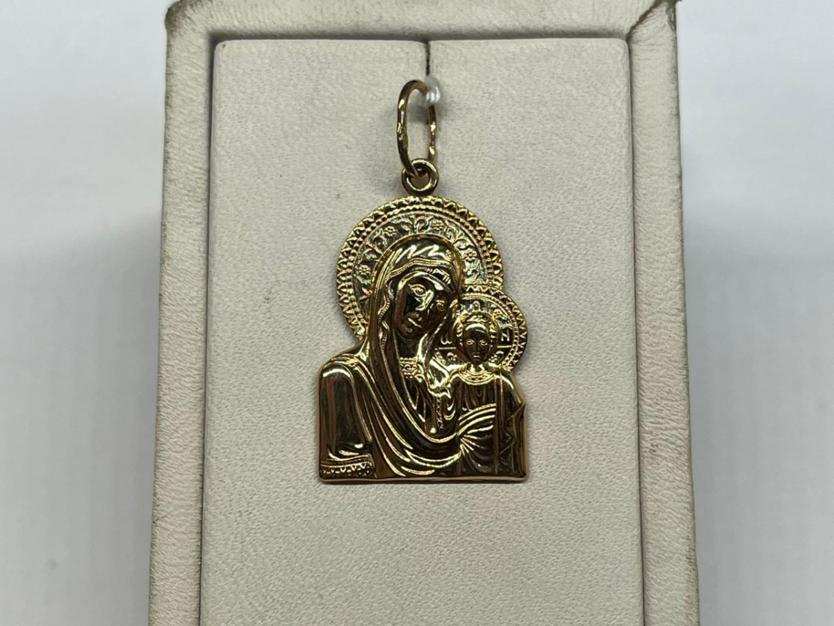 ПОДВЕСКА ИКОНА БЕЗ КАМНЯ (Au 585)