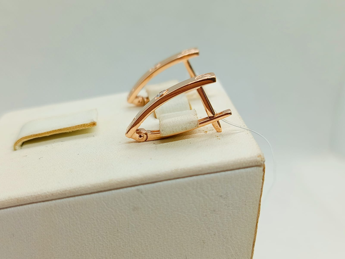 СЕРЬГИ С КАМНЯМИ (Au 585)