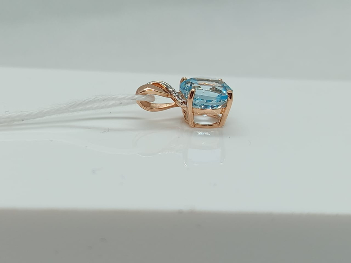 ПОДВЕСКА С КАМНЯМИ (Au 585)