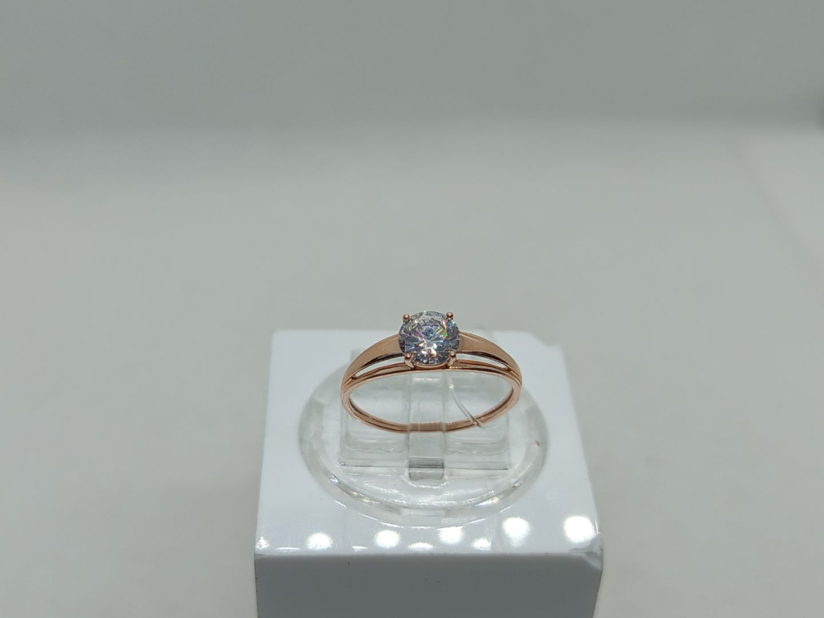 КОЛЬЦО С КАМНЕМ (Au 585)