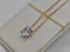 КОЛЬЕ С КАМНЕМ (Au 585)