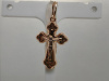 ПОДВЕСКА КРЕСТ БЕЗ КАМНЯ (Au 585)