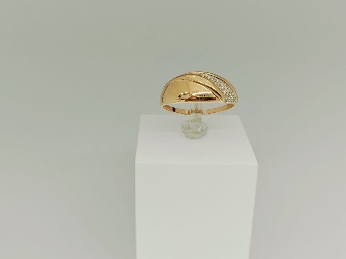 КОЛКМИ585 КОЛЬЦО С КАМНЯМИ (Au 585)