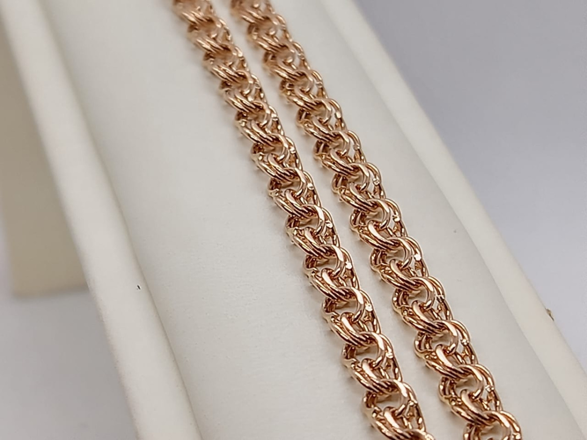 ЦЕПЬ ПОЛНОВЕСНАЯ Бисмарк (Au 585)