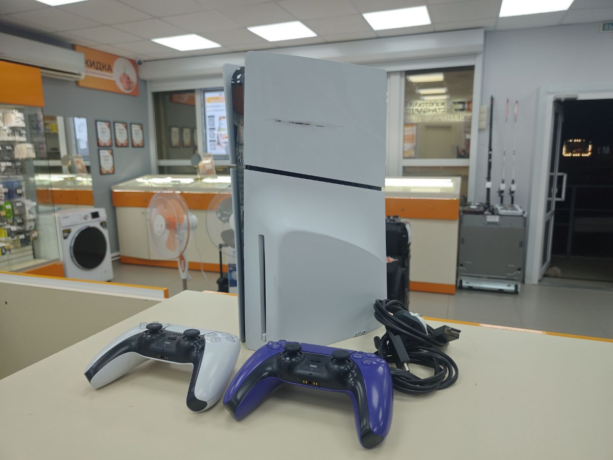 Игровая приставка PlayStation 5 Slim 1TB (С дисководом)