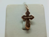ПОДКБК585 ПОДВЕСКА КРЕСТ БЕЗ КАМНЯ (Au 585)