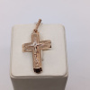 ПОДКБК585 ПОДВЕСКА КРЕСТ БЕЗ КАМНЯ (Au 585)