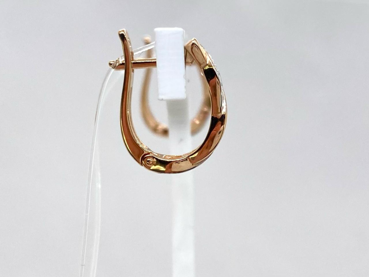 СЕРЬГИ С КАМНЯМИ (Au 585)