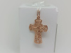ПОДВЕСКА КРЕСТ БЕЗ КАМНЯ (Au 585)