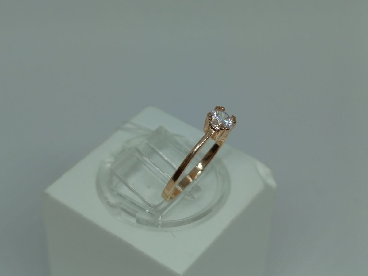 КОЛЬЦО С КАМНЕМ (Au 585)