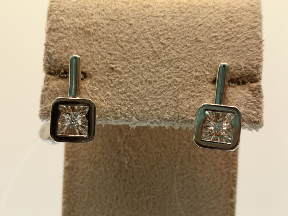 СЕРЬГИ БРИЛЛИАНТ (Au 585)