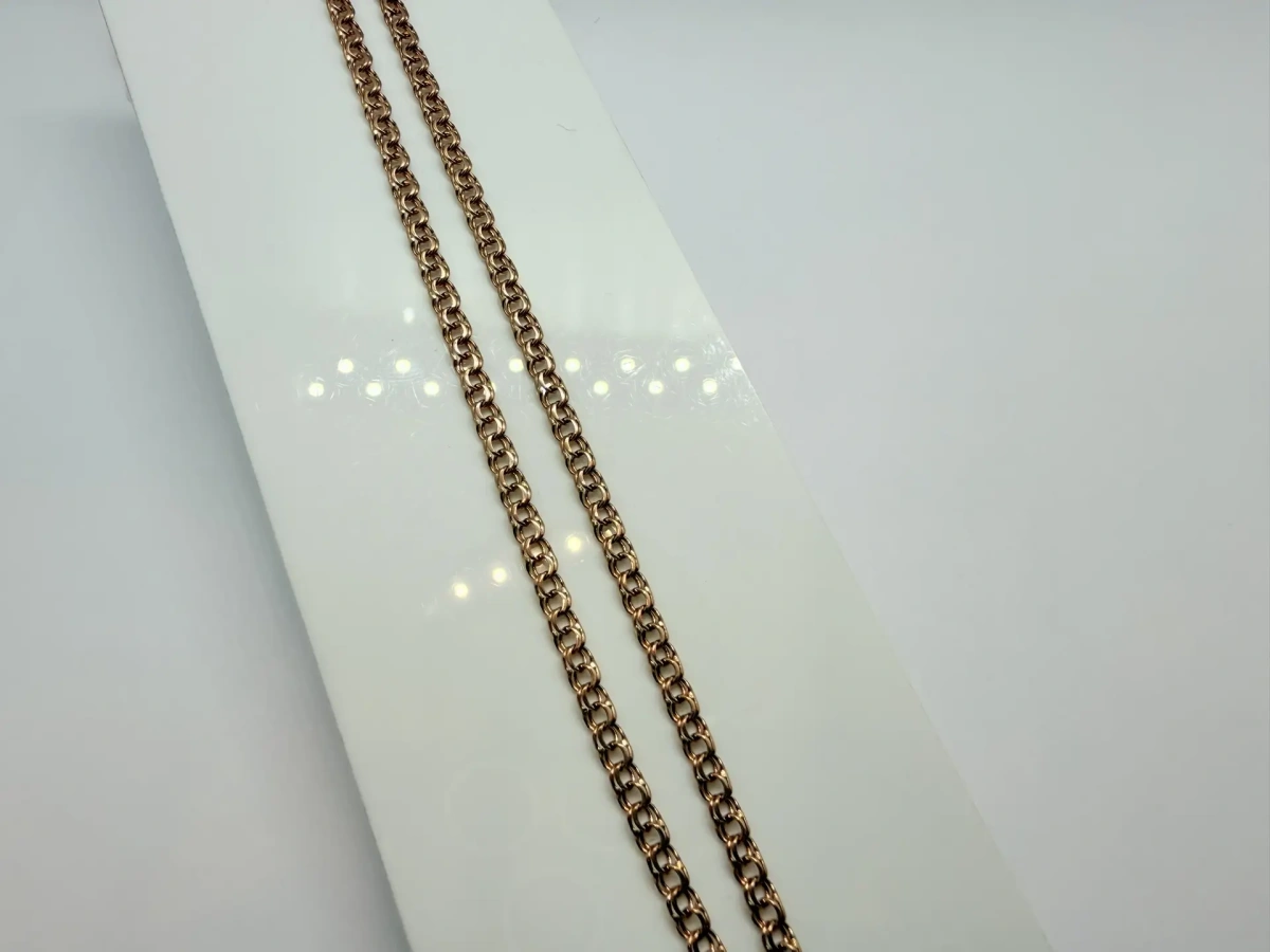 ЦЕПЬ ПОЛНОВЕСНАЯ Бисмарк (Au 585)