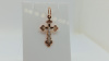 ПОДВЕСКА КРЕСТ (Au 585)