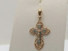 ПОДВЕСКА КРЕСТ без камня (Au 585)