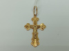 ПОДКБК585 ПОДВЕСКА КРЕСТ БЕЗ КАМНЯ (Au 585)