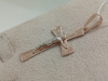 ПОДВЕСКА КРЕСТ без камня (Au 585)