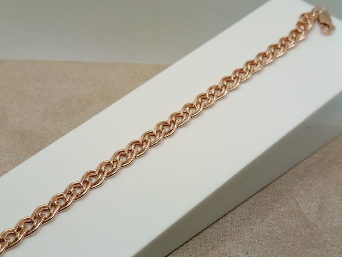 БРАСЛЕТ ПУСТОТЕЛЫЙ Нона (Au 585)