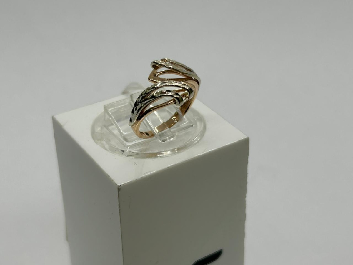 КОЛБКМ585 КОЛЬЦО БЕЗ КАМНЯ (Au 585)