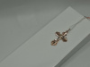 ПОДВЕСКА КРЕСТ БЕЗ КАМНЯ (Au 585)