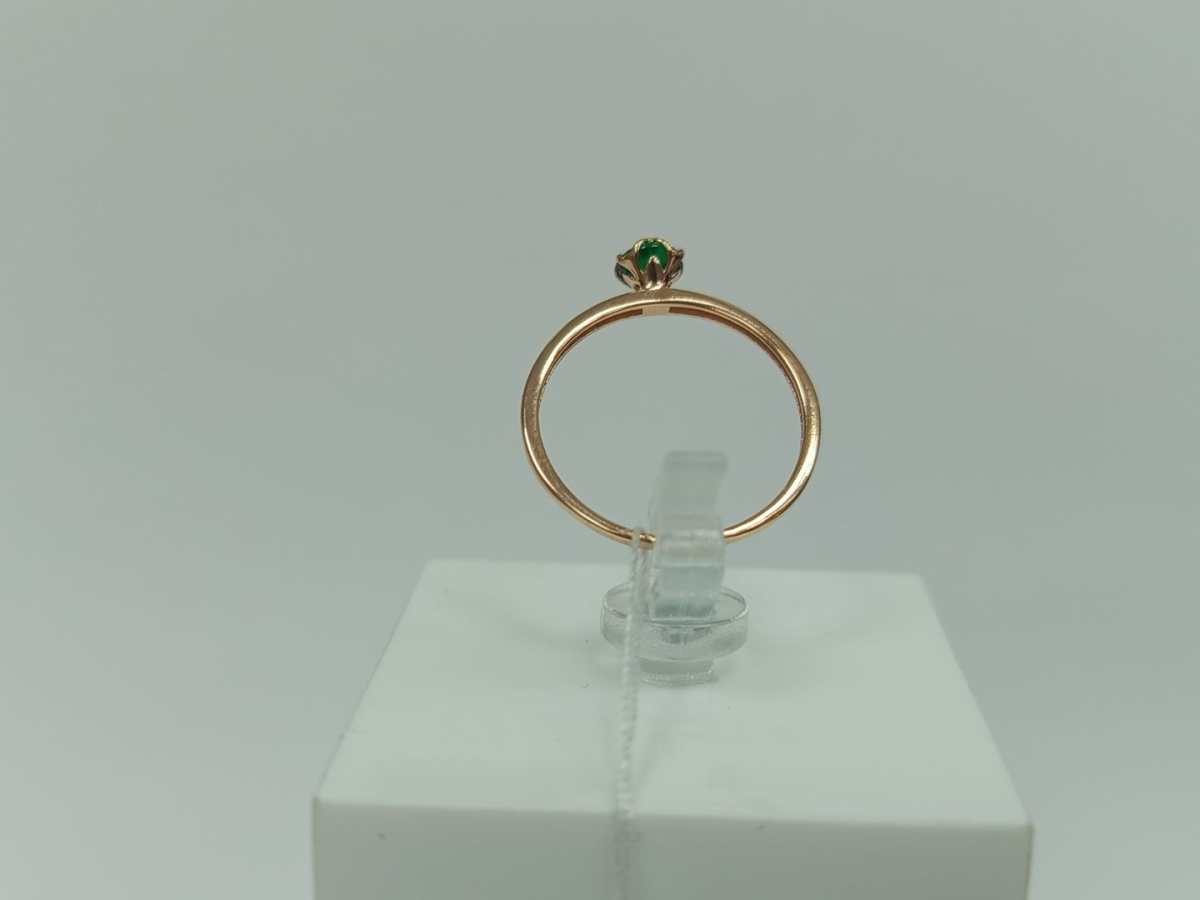 КОЛКМ585 КОЛЬЦО С КАМНЕМ (Au 585)