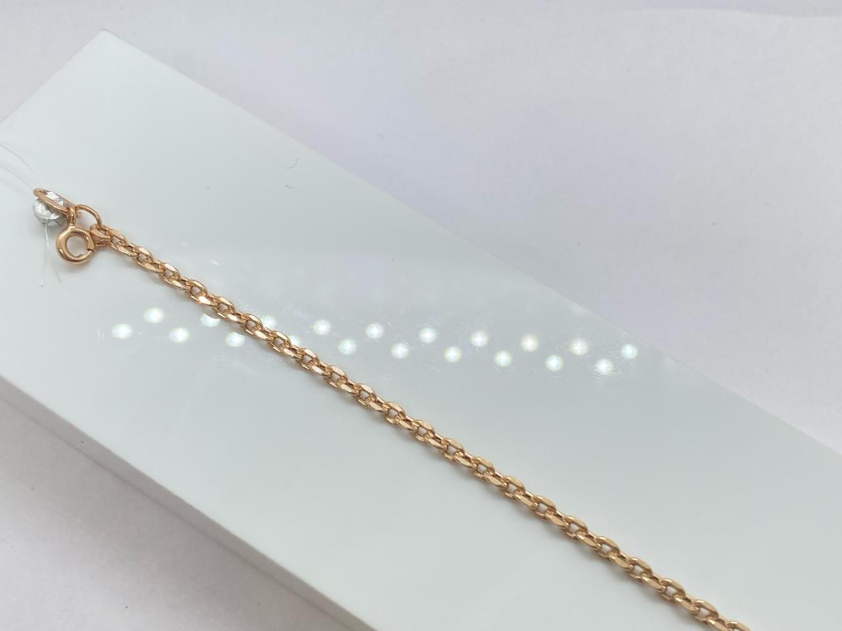 7060208-17 БРАСЛЕТ ПОЛНОВЕСНЫЙ Якорное (Au 585)