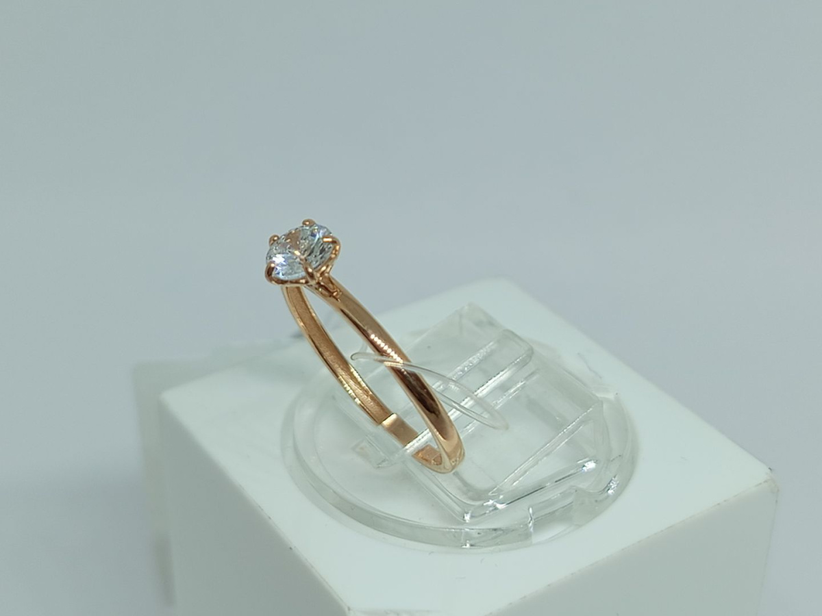 КОЛЬЦО С КАМНЕМ (Au 585)