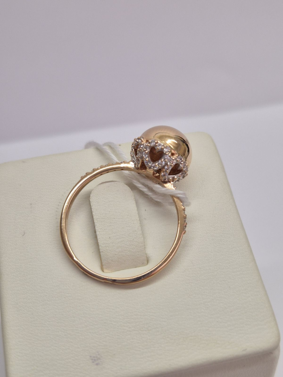 КОЛКМИ585 КОЛЬЦО С КАМНЯМИ (Au 585)