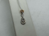 ПОДВЕСКА С КАМНЯМИ (Au 585)