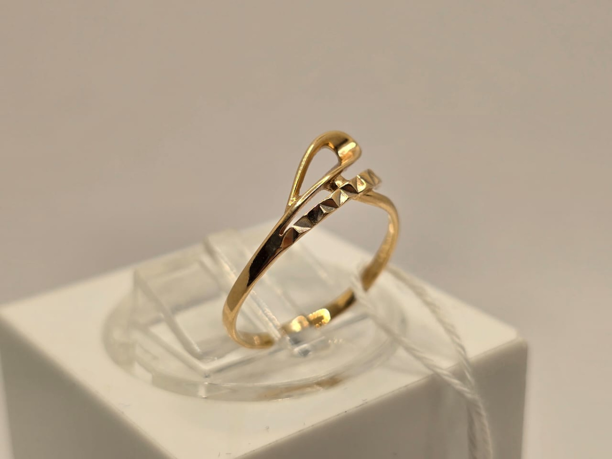 КОЛЬЦО БЕЗ КАМНЯ (Au 585)