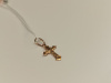 ПОДКБК585 ПОДВЕСКА КРЕСТ БЕЗ КАМНЯ (Au 585)