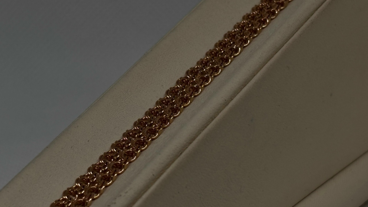 ЦЛБС585 ЦЕПЬ ПОЛНОВЕСНАЯ Бисмарк (Au 585)