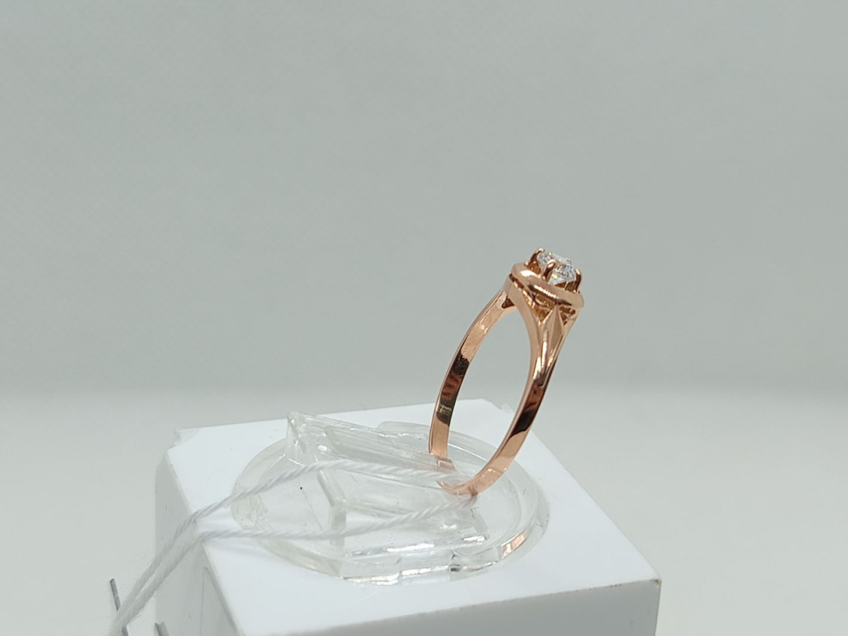 КОЛЬЦО С КАМНЕМ (Au 585)