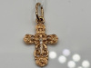 ПОДКБК585 ПОДВЕСКА КРЕСТ БЕЗ КАМНЯ (Au 585)